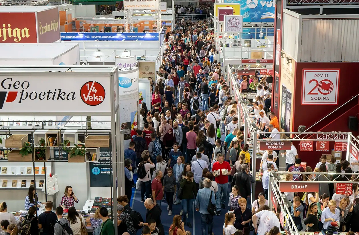 Danas počinje 68. Međunarodni beogradski sajam knjiga Danas počinje 68. Međunarodni beogradski sajam knjiga