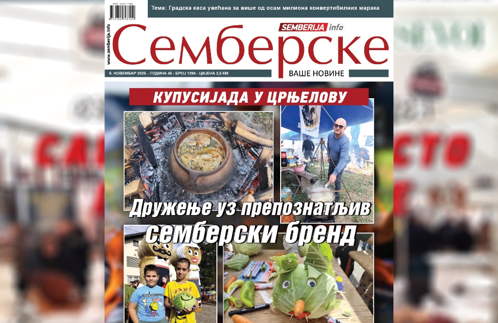 Na kioscima je novi broj "Semberskih novina"