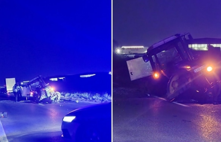 Udes na obilaznici kod Bijeljine, traktor prepolovljen usljed sudara