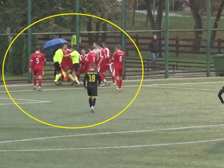 Novi skandal u srpskom fudbalu: Iz sve snage odgurnuo sudiju (VIDEO)