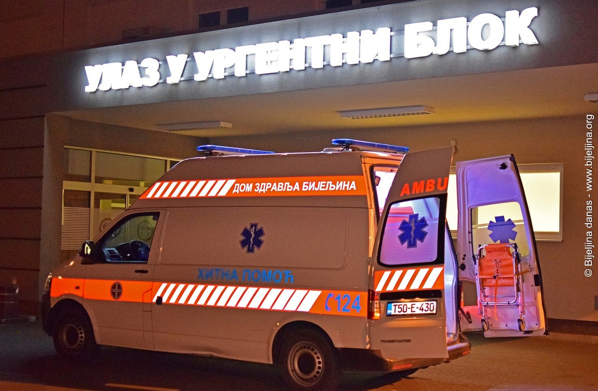 Bijeljina: U bolnicu dovezen muškarac sa prostrelnom ranom glave
