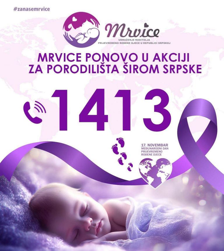 Otvoren humanitarni broj 1413 za porodilišta