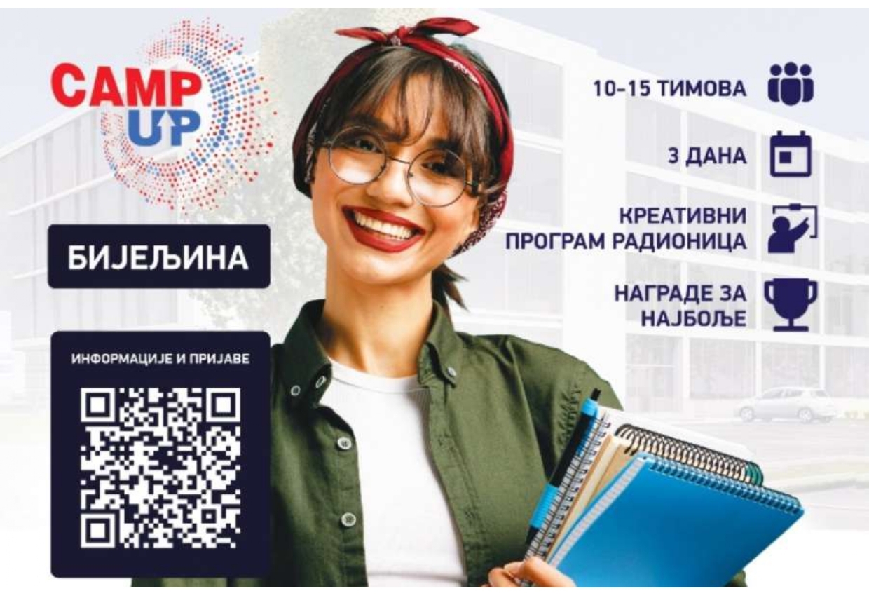 CampUP u Bijeljini od 26. do 28. novembra