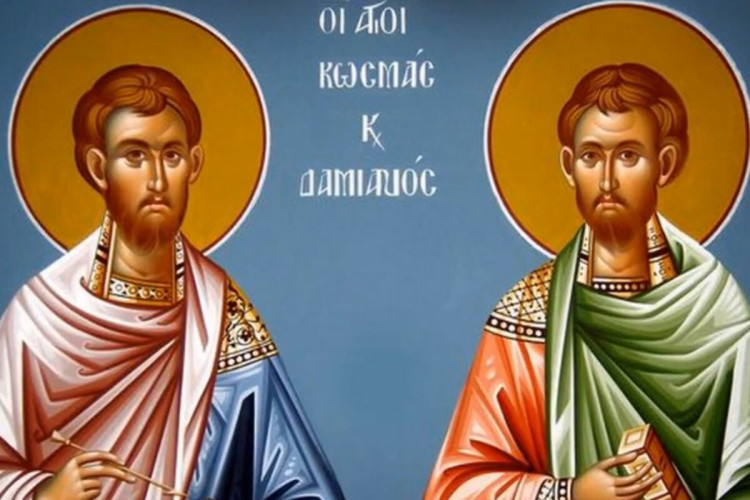 SPC danas proslavlja praznik posvećen svetiteljima Kozmi i Damjanu - Sveti Vrači