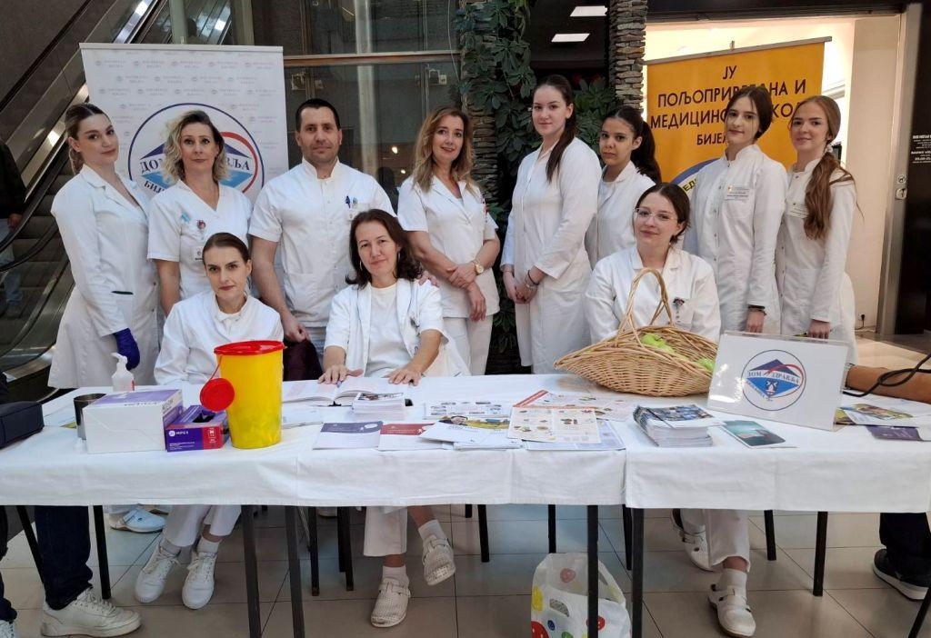 Dom zdravlja Bijeljina besplatnim pregledima obilježio Svjetski dan dijabetesa (FOTO)