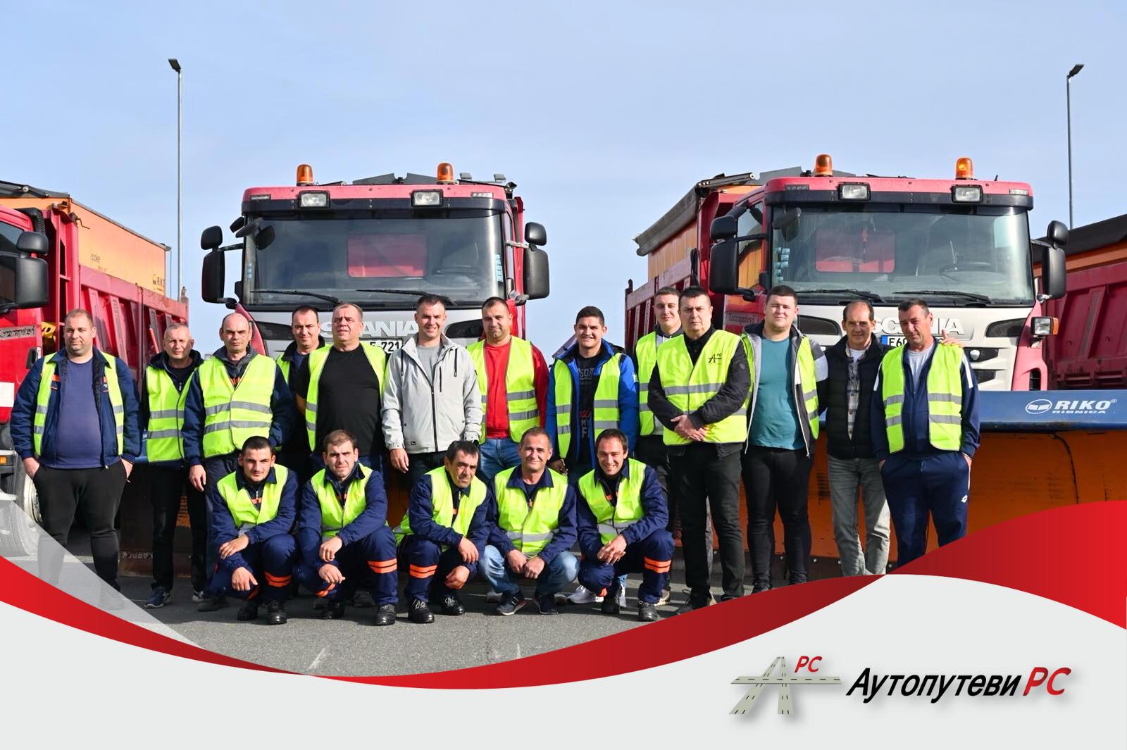 Autoputevi RS: Zimska služba počela sa radom