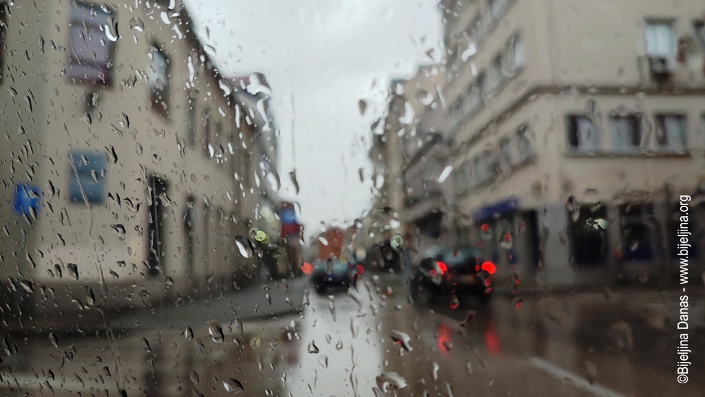 U utorak kiša, na planinama snijeg