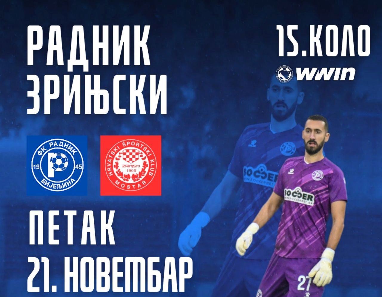 Radnik u petak dočekuje Zrinjski!