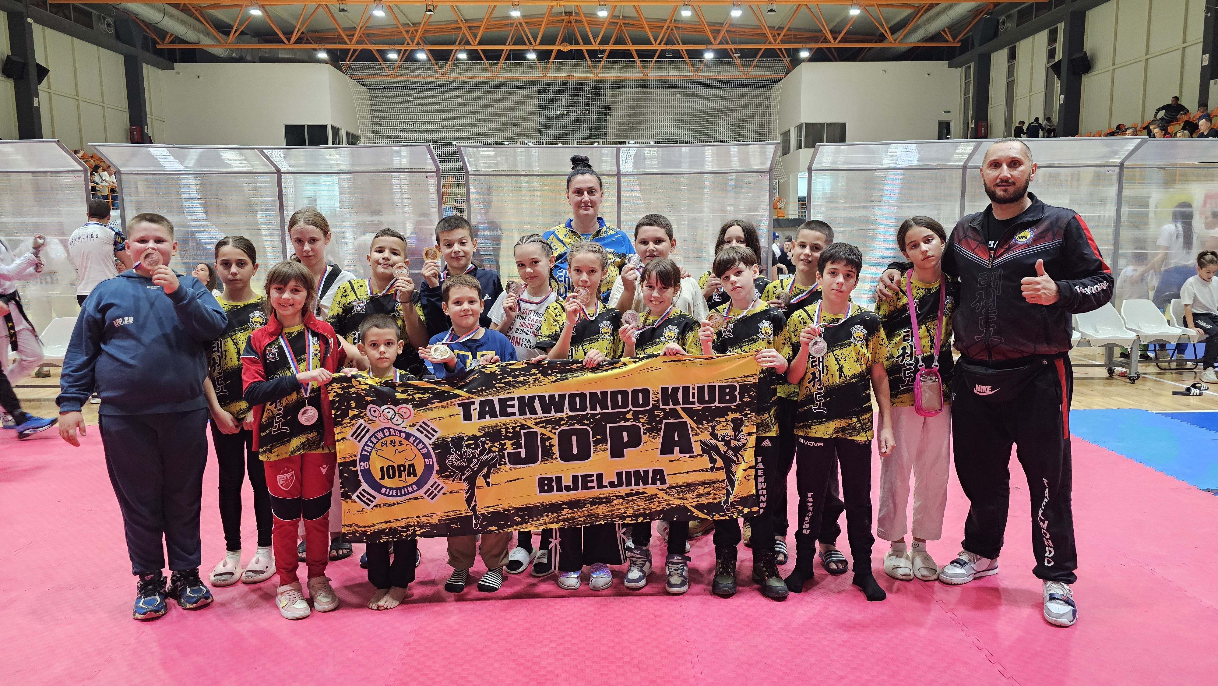 Tkd „Jopa“ Bijeljina: Na međunarodnom turniru „ELIT OPEN“ osvojeno 16 medalja!