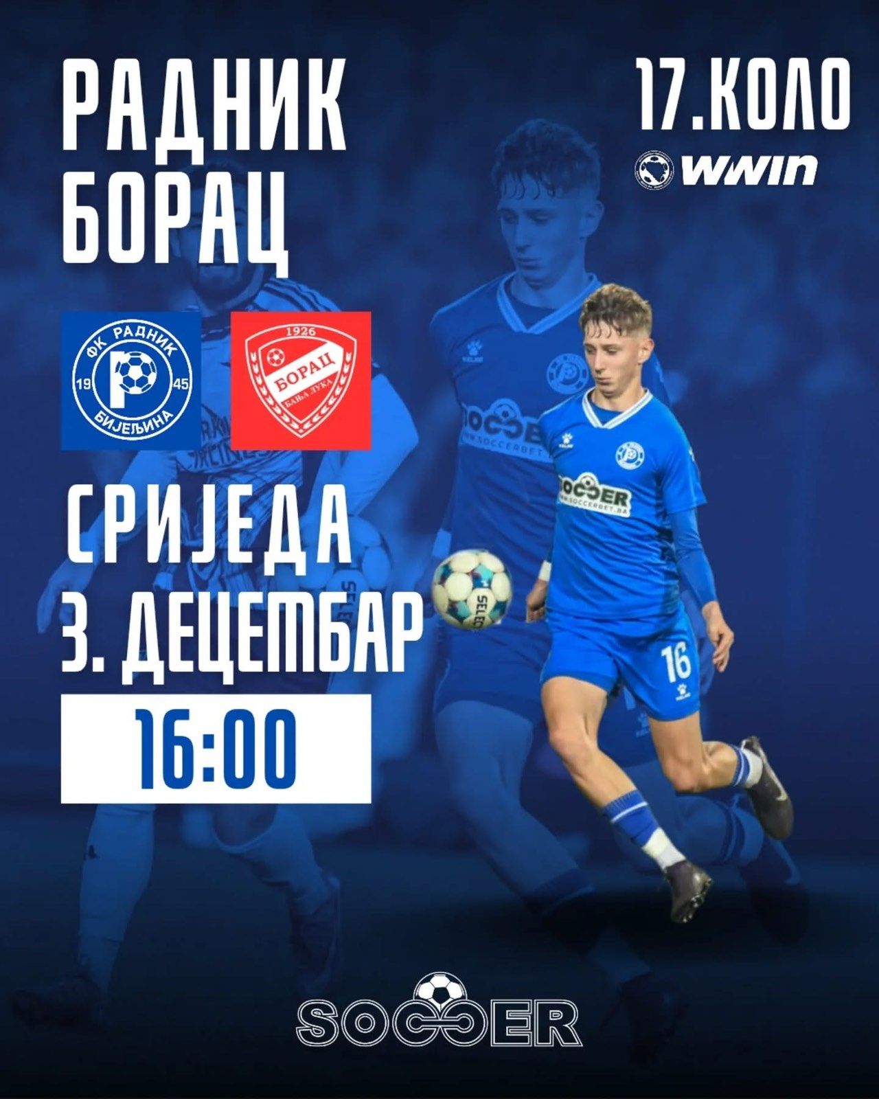 Radnik u srijedu dočekuje Borac