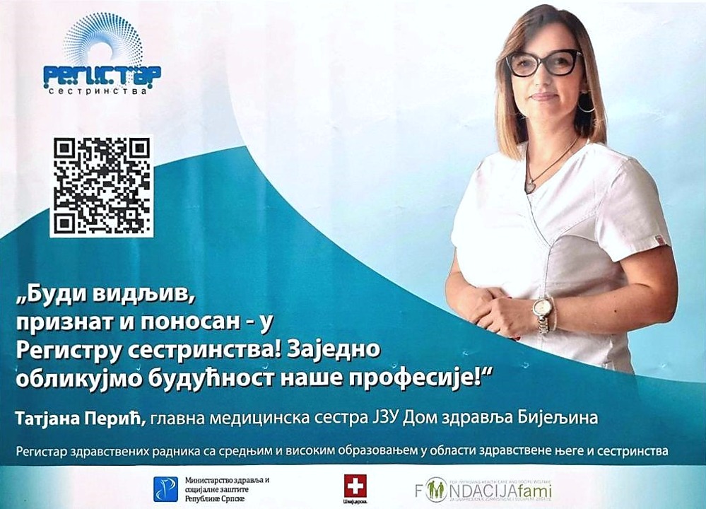 DZ Bijeljina: U toku upis u Registar medicinskih sestara i tehničara