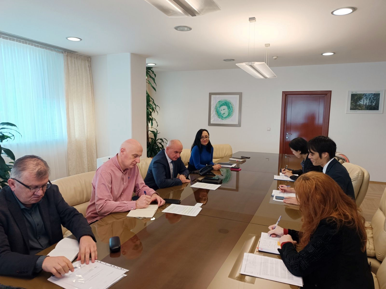 Ministar Đokić sa Japancima o radu postrojenja za odsumporavanje u TE "Ugljevik"