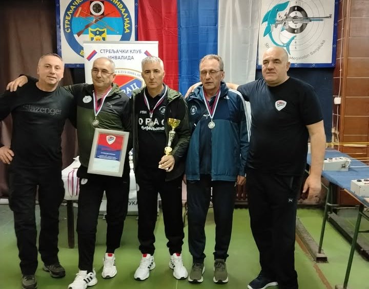 SK RVI „Orao“ drugi u ligi RS, Velezar Šurbat deseti put prvak Republike