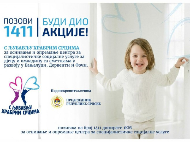 Sergej Ćetković pozvao građane da podrže akciju "S ljubavlju hrabrim srcima" (VIDEO)