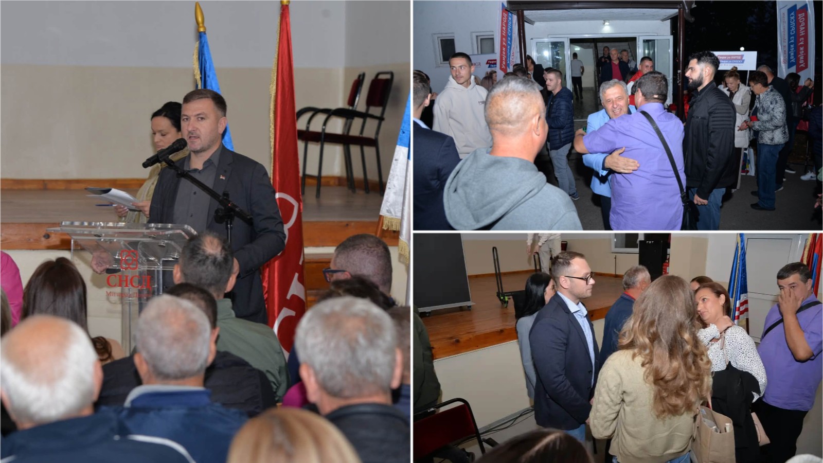 Kandidati SNSD-a pred mještanima Dvorova: Od infrastrukturnih projekata do budućnosti Banje