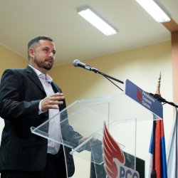 Slavenko Ristić na tribini RSS-a u Loparama: Republika Srpska i Lopare su moj izbor – uvijek sam imao podršku Majevice!
