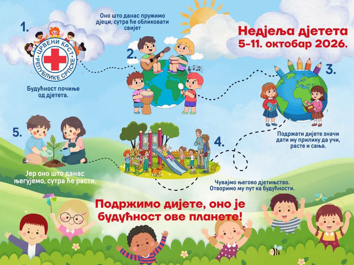 Danas počinje obilježavanje Nedjelje djeteta