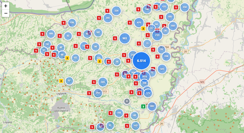 ANALIZA: Kako je glasala Bijeljina – pogledajte rezultate po naseljima na interaktivnoj mapi