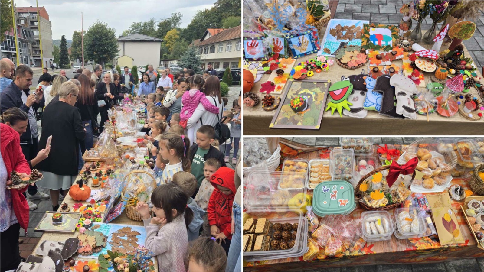 Šareni štandovi i dječija mašta obilježili jesenji bazar u Loparama