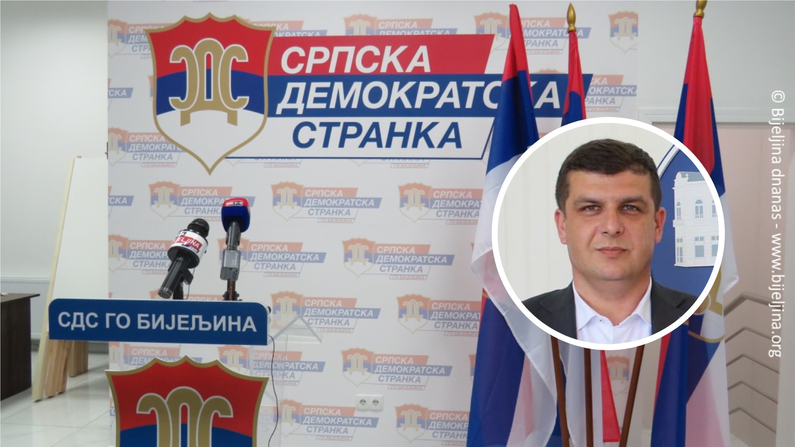 SDS imenovao Vučković za povjerenika za Bijeljinu