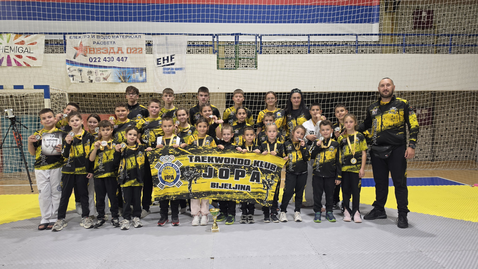 Taekwondo klub Jopa osvojio 24 medalje na turniru „Imperija Open“ u Rumi