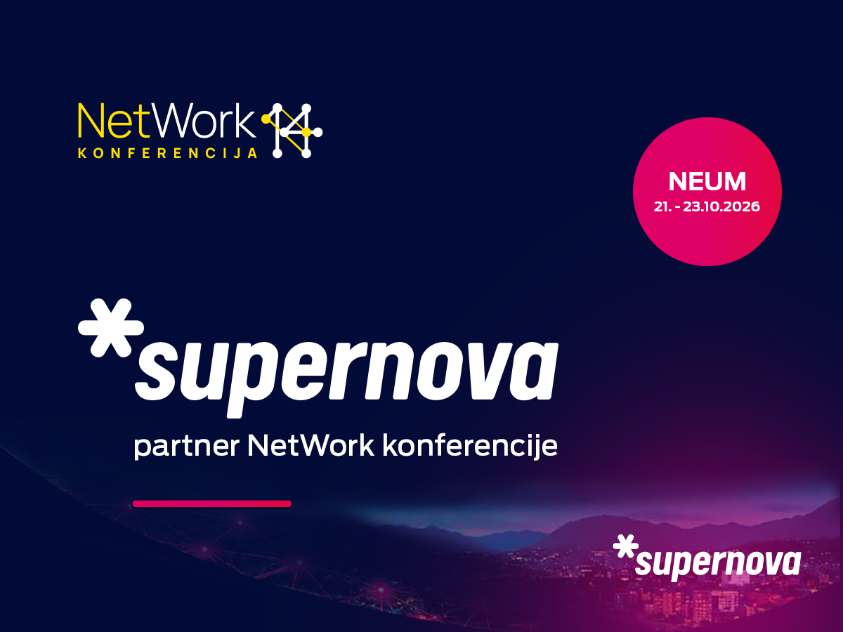 Supernova partner NetWork 14 konferencije: Tehnologija i ljudi u centru inovacija