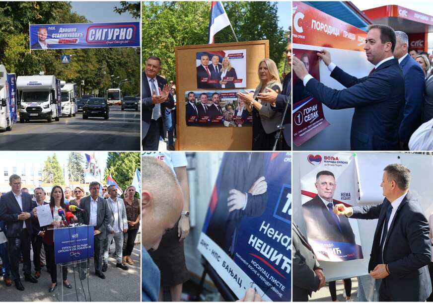 KAZNE I DO 30.000 KM Danas ističe rok političkim strankama za uklanjanje izbornih plakata