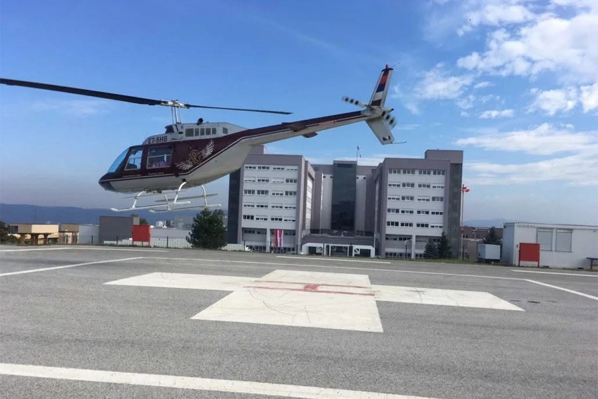 Stoti medicinski let ove godine - djevojčica prevezena iz Trebinja u Banjaluku
