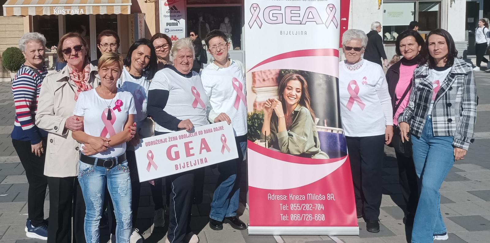 Udruženje „Gea“ podsjetilo žene na važnost prevencije i ranog otkrivanja raka dojke