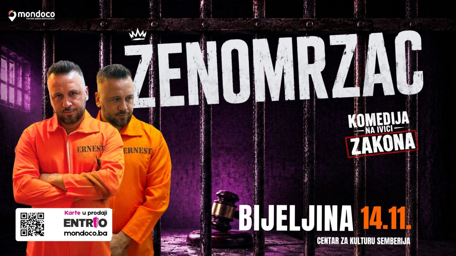 „Ženomrzac“ stiže u Bijeljinu
