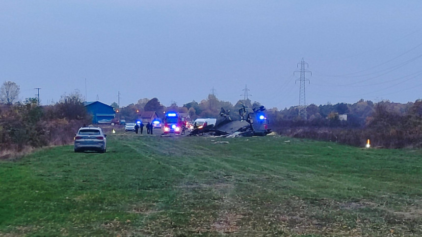 Srušio se vojni helikopter kod Brčkog, ima poginulih
