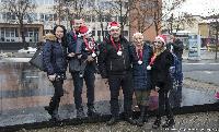 FOTO Humano i zabavno: Deda Mrazovi trčali Bijeljinom