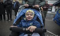 FOTO Humano i zabavno: Deda Mrazovi trčali Bijeljinom