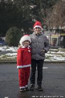 FOTO Humano i zabavno: Deda Mrazovi trčali Bijeljinom