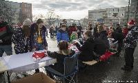 FOTO Humano i zabavno: Deda Mrazovi trčali Bijeljinom