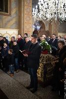 FOTO/VIDEO Nalaganje badnjaka u Bijeljini