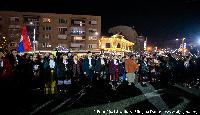 FOTO Badnje veče u Bijeljini: Radost Božića prenijeti u cijeli narod