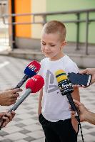 Plavi čuperak na točkićima FOTO