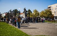 PROTEST građana na trgu u Bijeljini FOTO