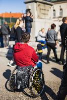 PROTEST građana na trgu u Bijeljini FOTO