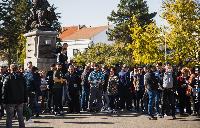 PROTEST građana na trgu u Bijeljini FOTO