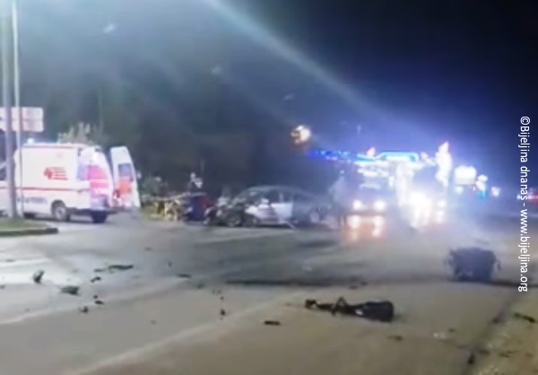 VIDEO Saobraćajna nezgoda u Gojsovcu, ima povrijeđenih lica