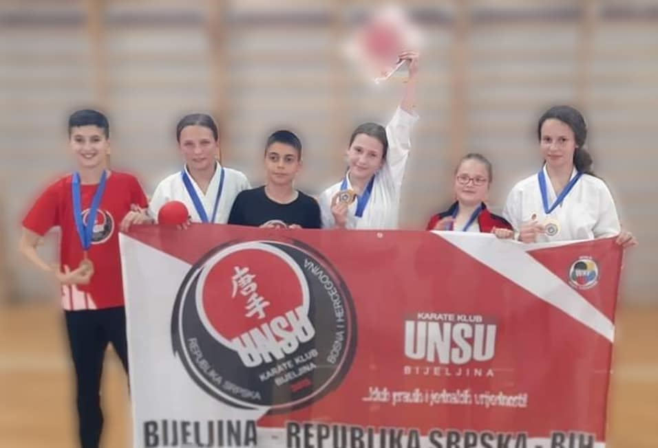 KK UNSU: Deset medalja na Prvenstvu Republike Srpske u Čelincu
