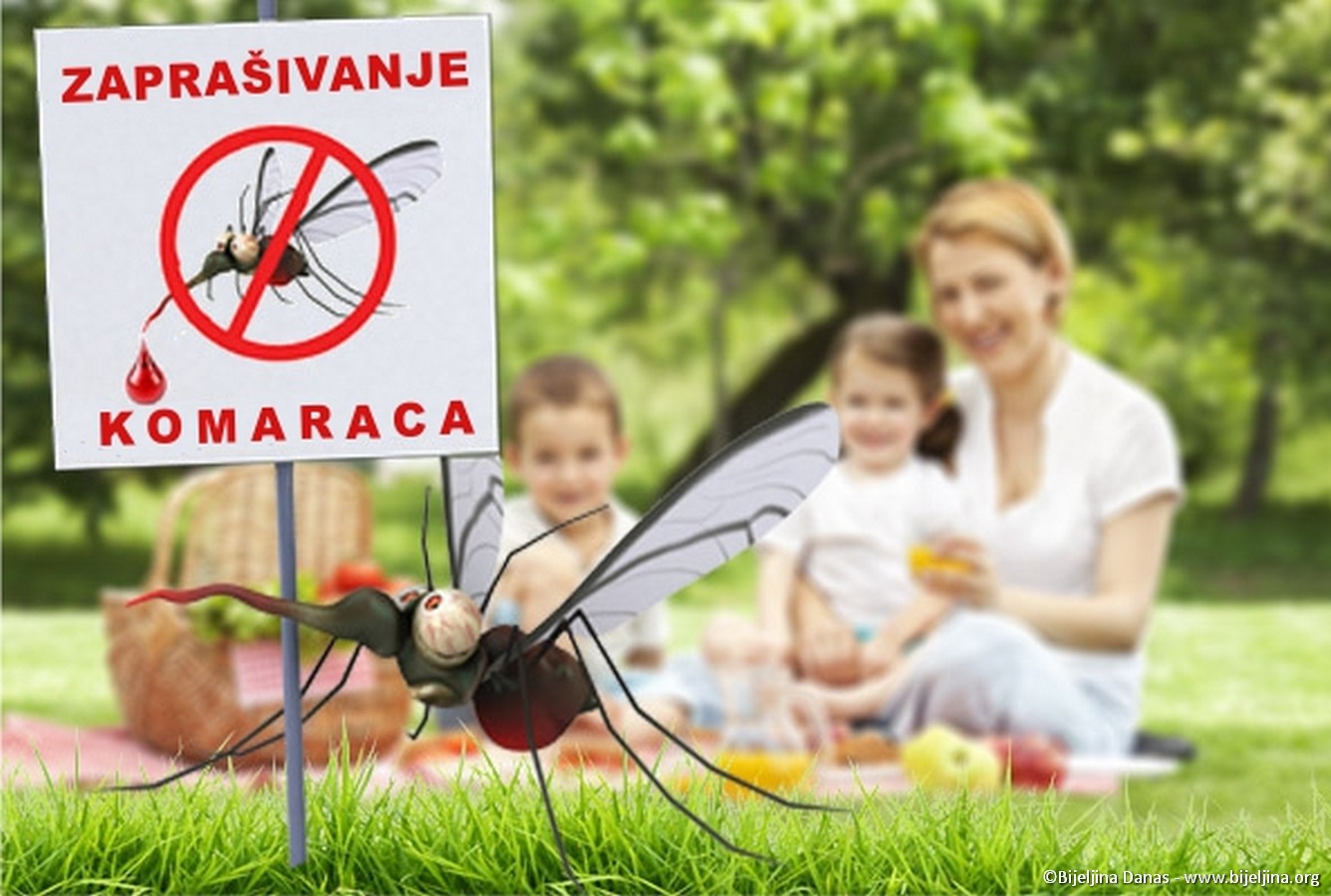 Počinje zaprašivanje komaraca u Bijeljini - pogledajte raspored!