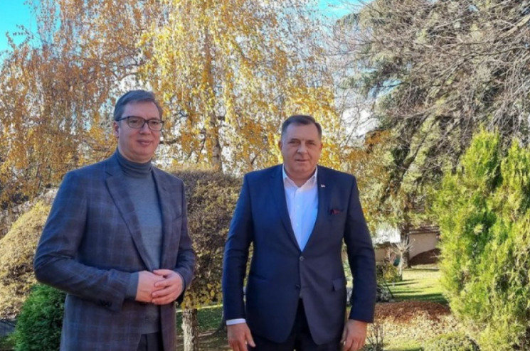 Dodik danas sa Vučićem u Beogradu