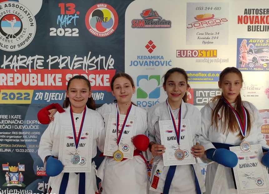 UNSU među najuspješnijim klubovima na Prvenstvu Srpske