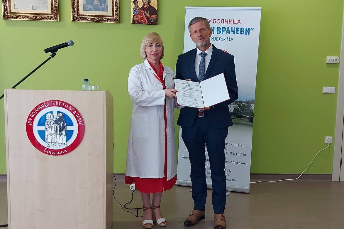 Bijeljinska bolnica prva u BiH dobila međunarodno priznatu akreditaciju za laboratorijsku dijagnostiku