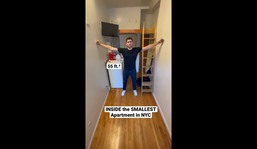 Život u apartmanu od pet kvadrata u Njujorku