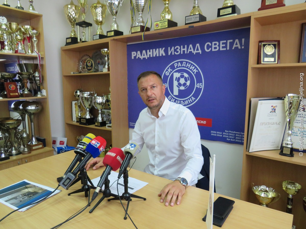 Ćorić: Nova uprava spasava "Radnik" od gašenja FOTO