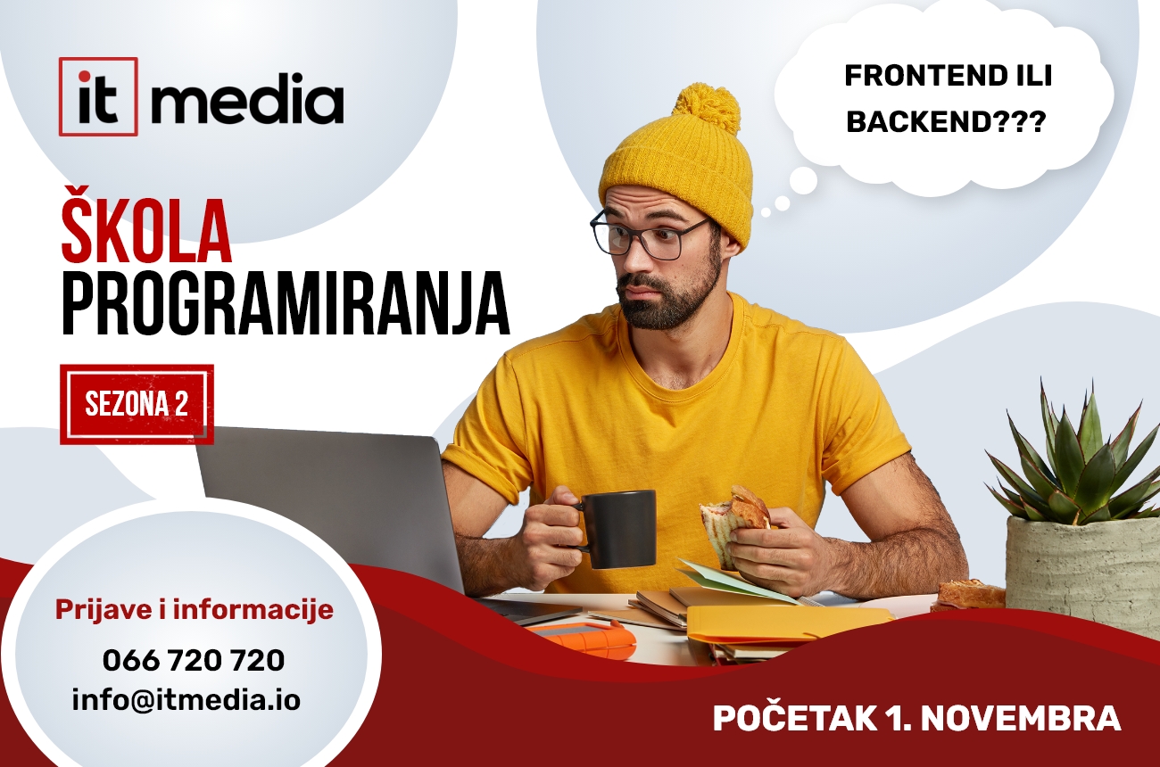Nauči programiranje u Bijeljini i stekni svoje prvo iskustvo u IT sektoru